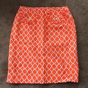 Grace Baker medium orange printed skirt